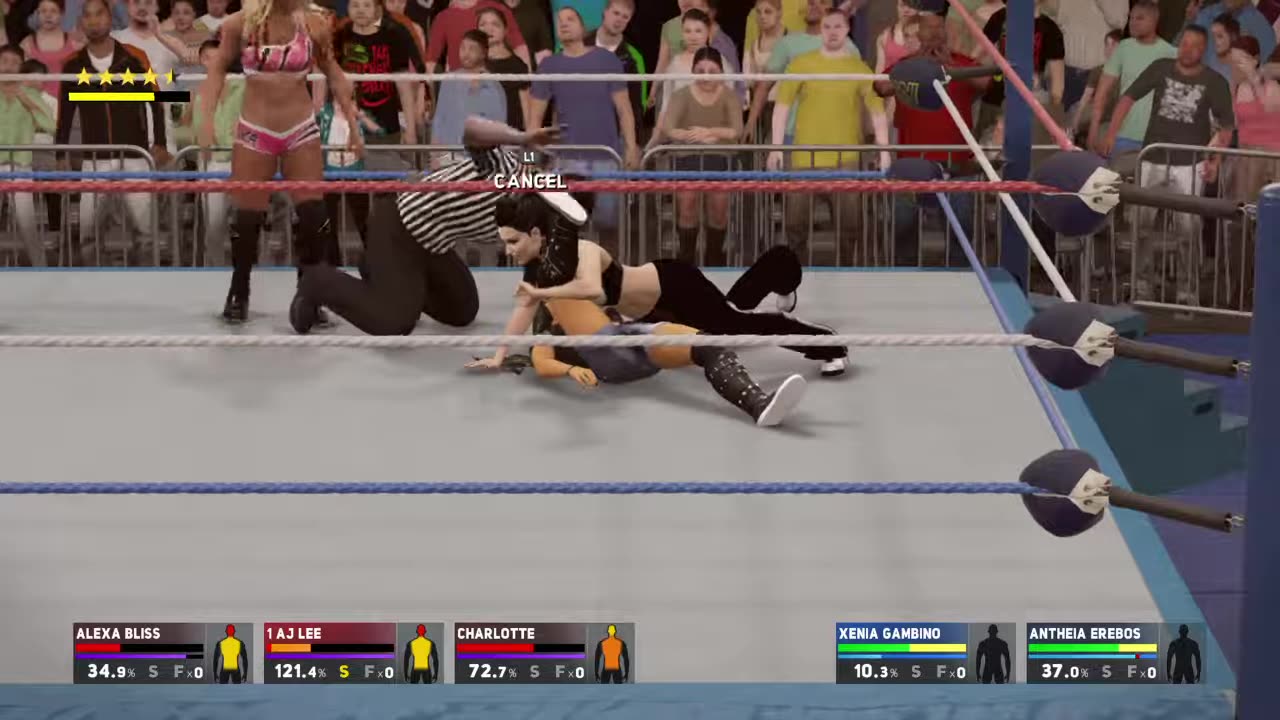 Alexa AJLee Charlotte vs Josalyn Xenia Antheia 2