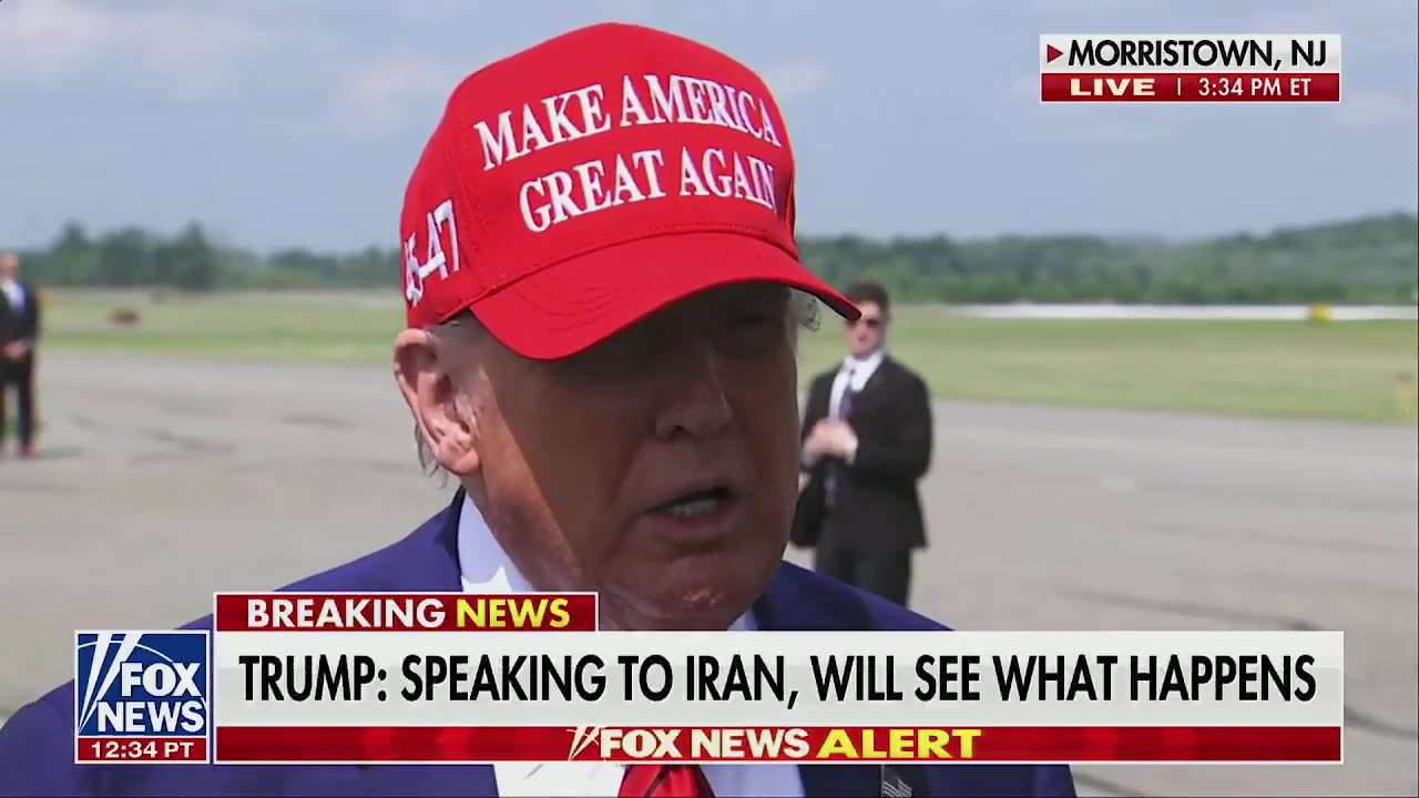 Trump Hints At Potential Breakthrough In Middle East: Were Speaking To Iran