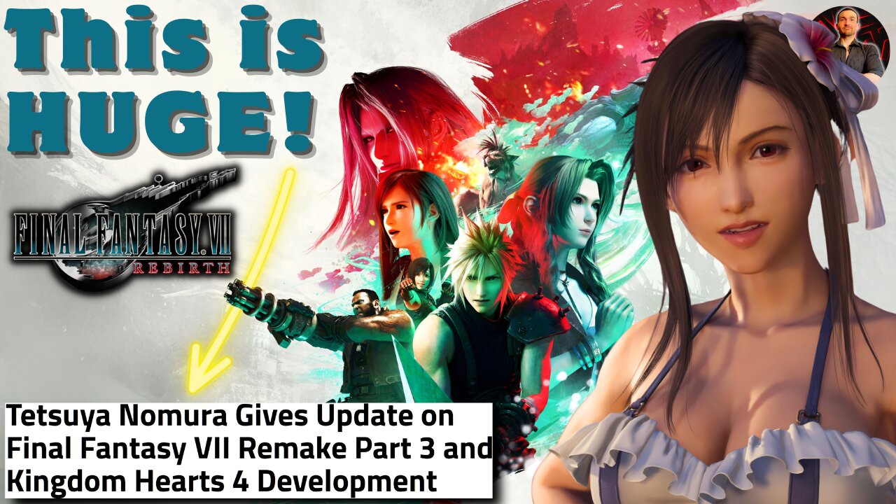 Tetsuya Nomura Gives a HUGE Update on Final Fantasy 7 Remake Part 3!