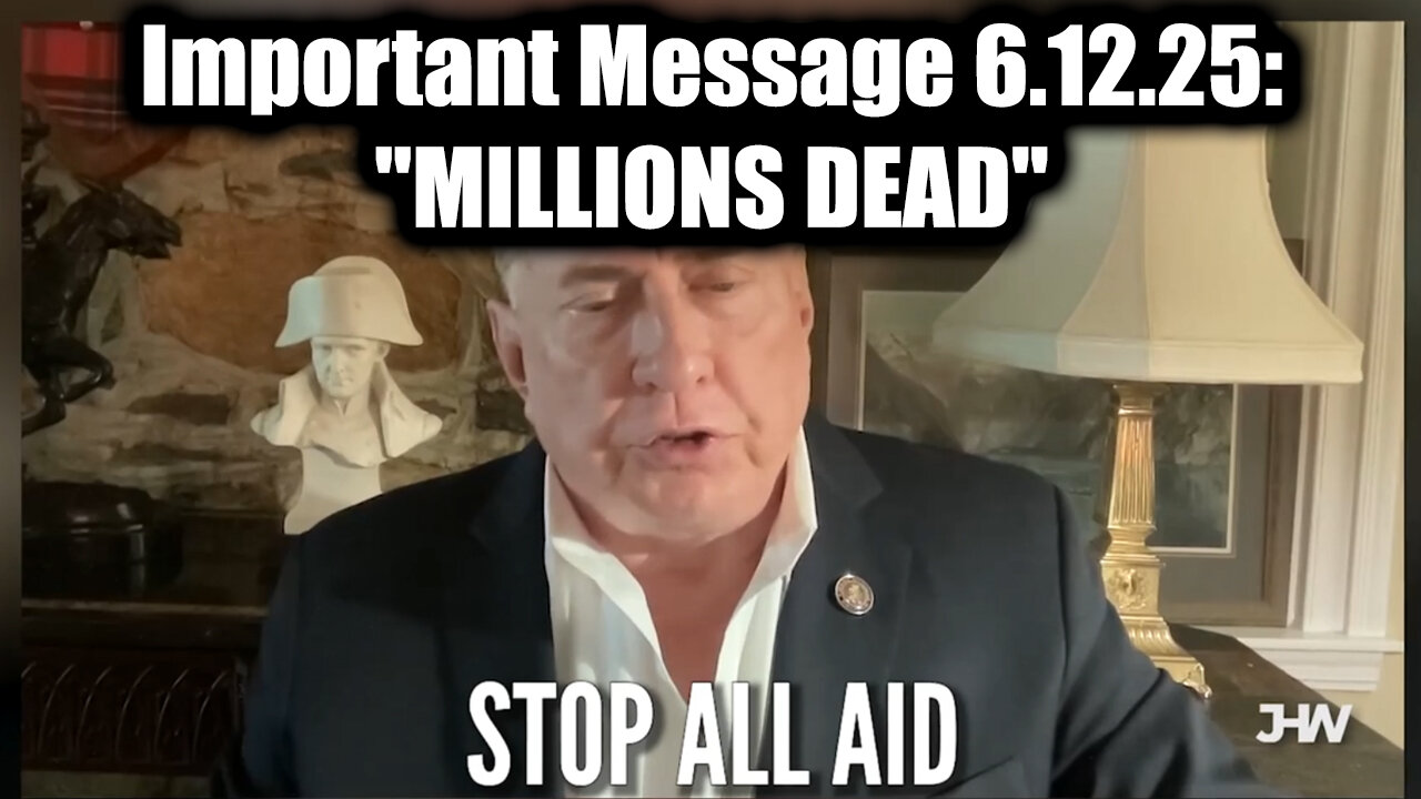 Douglas Macgregor Important Message 6.12.25:MILLIONS DEAD, A Month We Will Never Forget