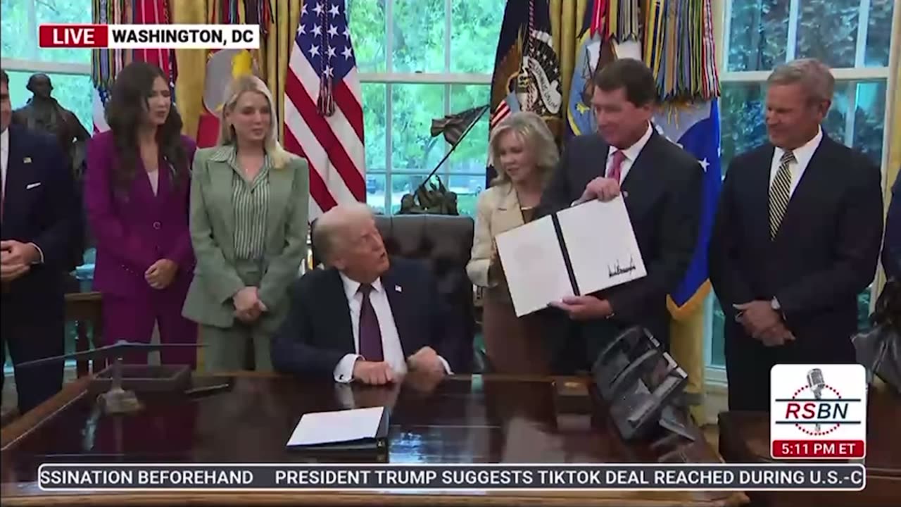 President Trump Signs Memorandum to Establish Crime Taskforce in Memphis, Tennessee