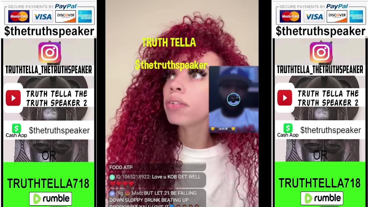 KOB JOINS ASHLEY LOVE LIVE AFTER BRANDON KEYZZ ATTACKS HER IN TEAM PK