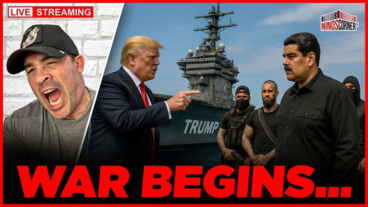 U.S. WARSHIPS En Route to Venezuela — Trump Takes on Maduro’s 4.5 Million Cartel Militia!