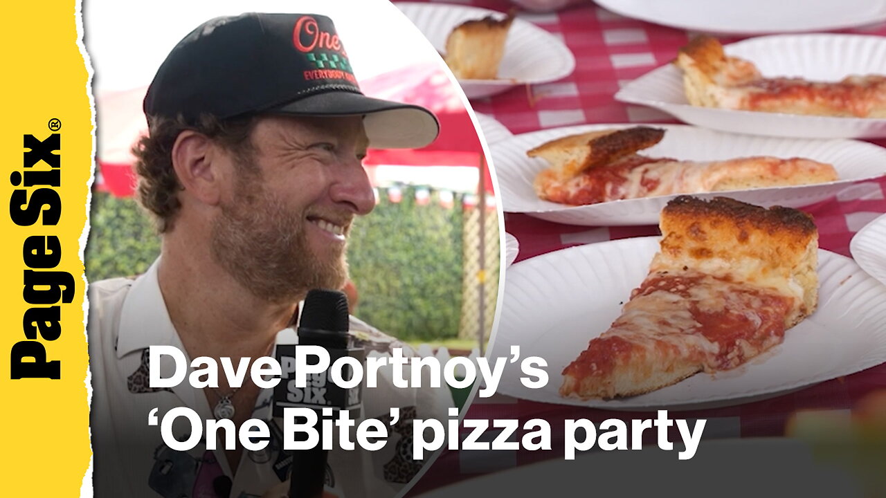 Dave Portnoy is texting buds with a Taylor Swift insider, talks Travis Kelces football future at One Bite Pizza Fest