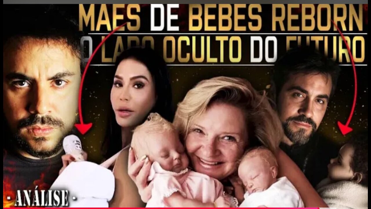 MÃES DE BEBÊ REBORN - O SOMBRIO FUTURO que o SISTEMA quer NORMALIZAR (SABE POR QUE?)