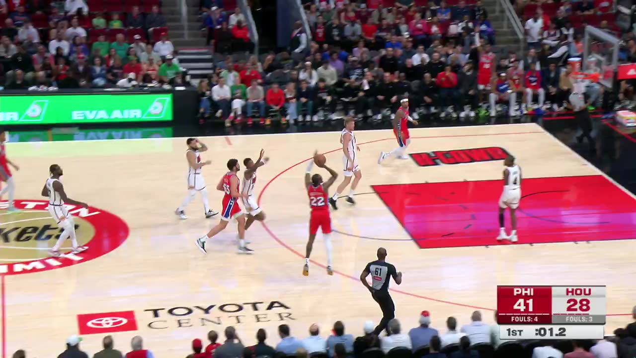 NBA - Oshae Brissett knocks down the buzzer-beating triple ๐จ