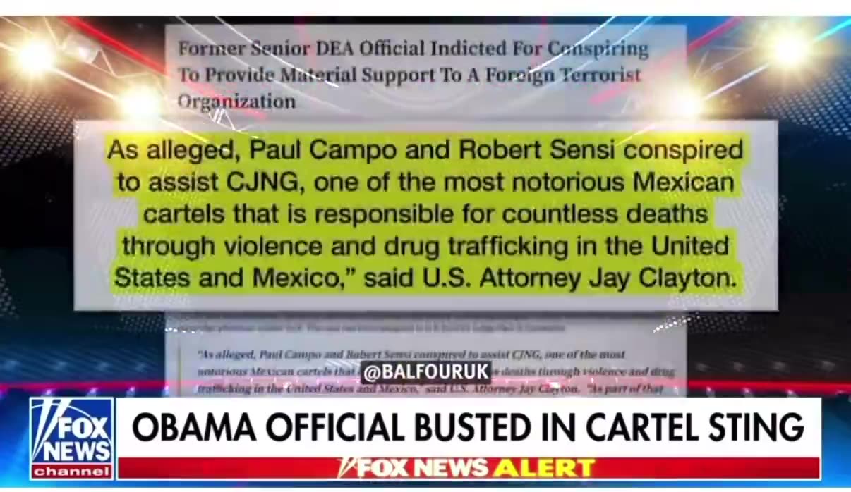 Top Obama DEA official busted — indicted in a drug-cartel sting operation