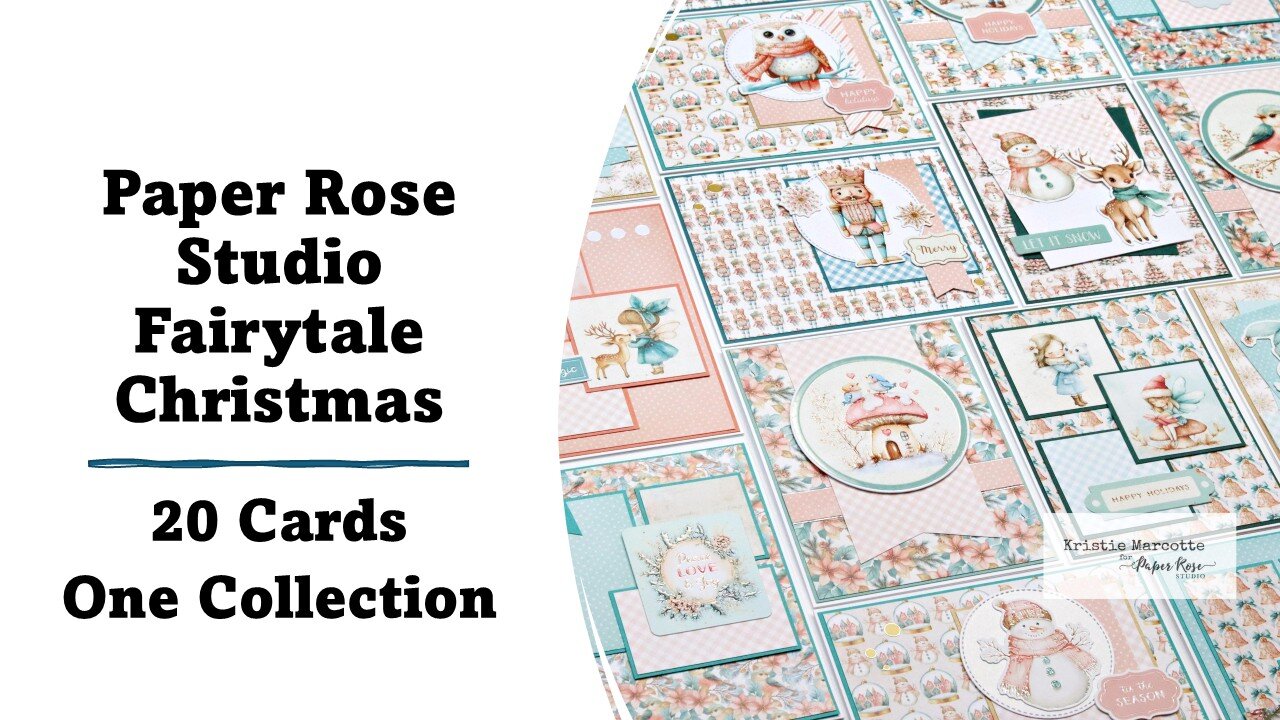 Paper Rose Studio | Fairytale Christmas | 20 Cards One Collection