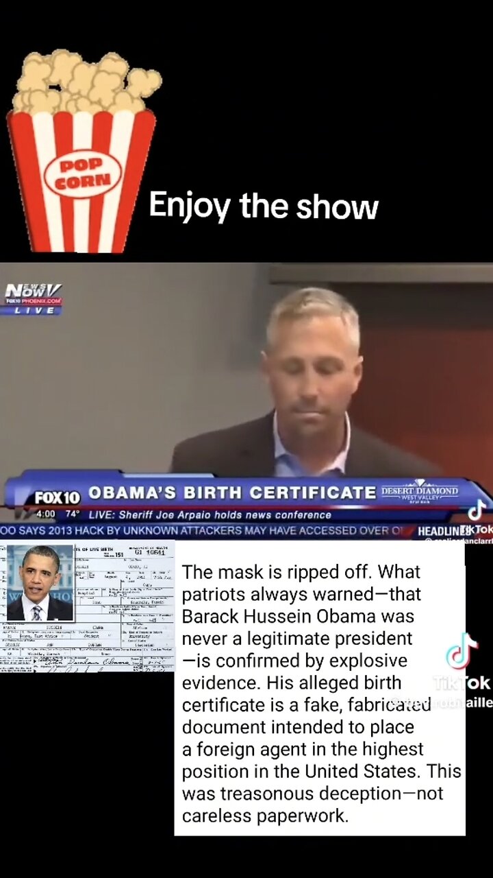 Obamas Birth Certificate