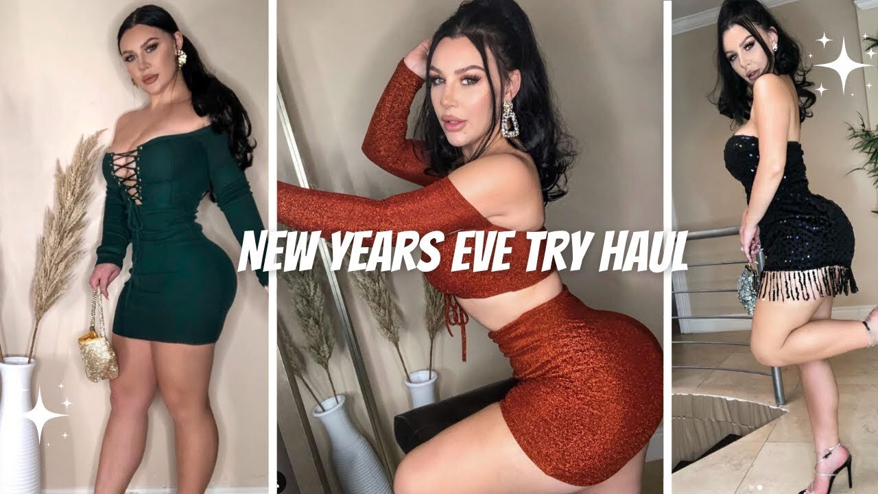 NEW YEARS EVE TRY ON HAUL | HUGE OUTFIT DRESS HAUL | CASUAL FASHION