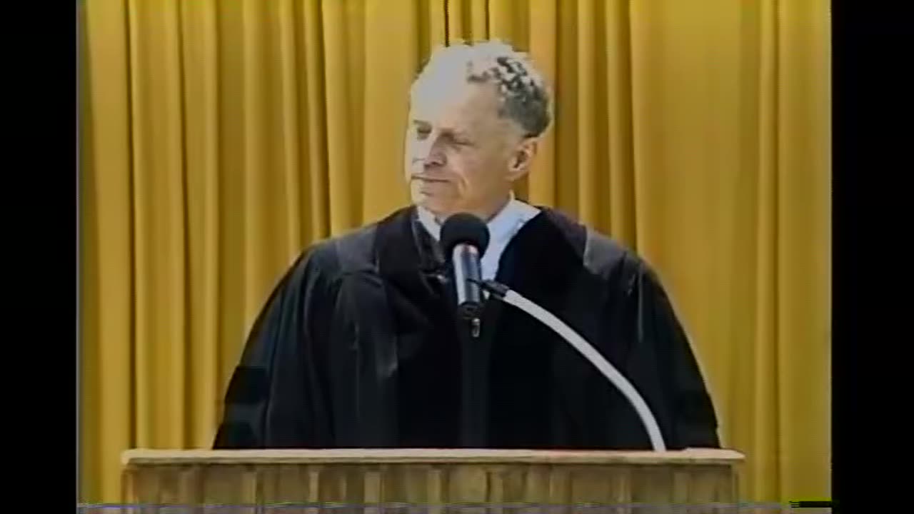 May 19, 2001 - Morris Dees Speaks at DePauw Universitys Commencement