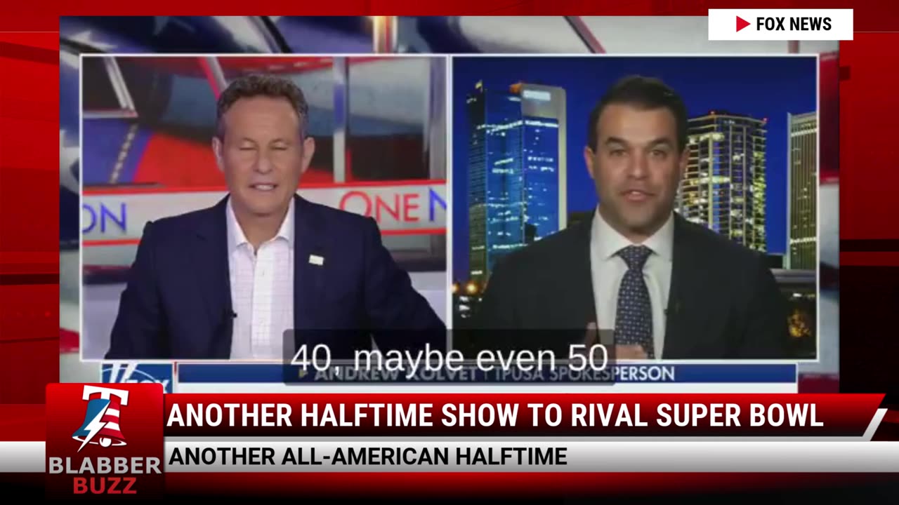 Andrew Kolvet Announcing Another Halftime Show To Rival Super Bowl