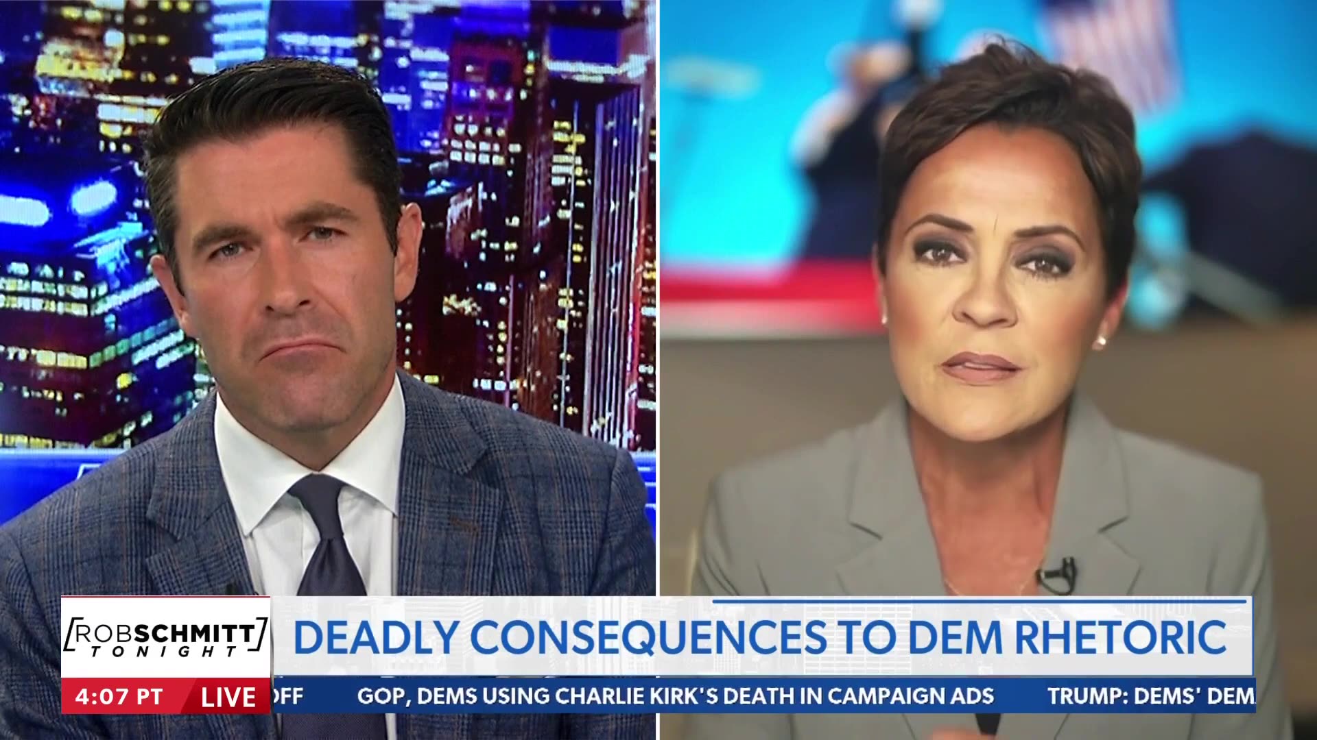 📌Liberal media tries to both sides argue another political attack: Kari Lake