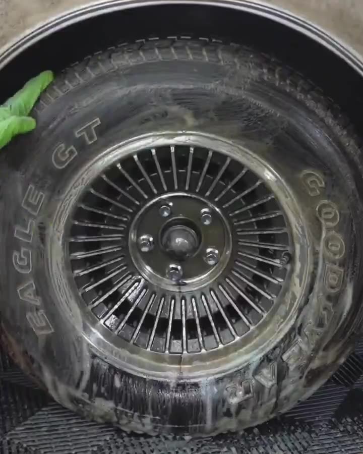 1982 Corvette 33 original miles cleaned for the first time in 42 years.