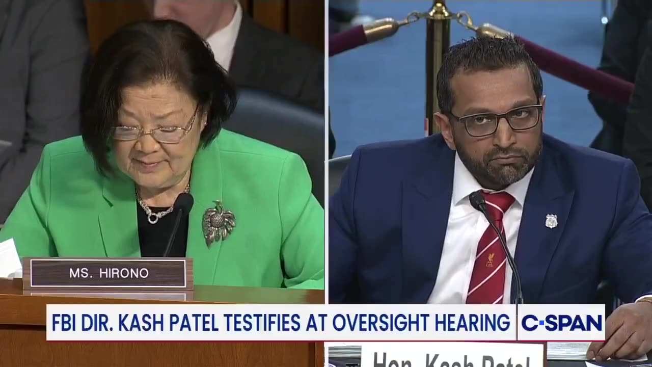 SEN. HIRONO: “You are requiring applicants to be able to do pull-ups, which a lot of women cannot…