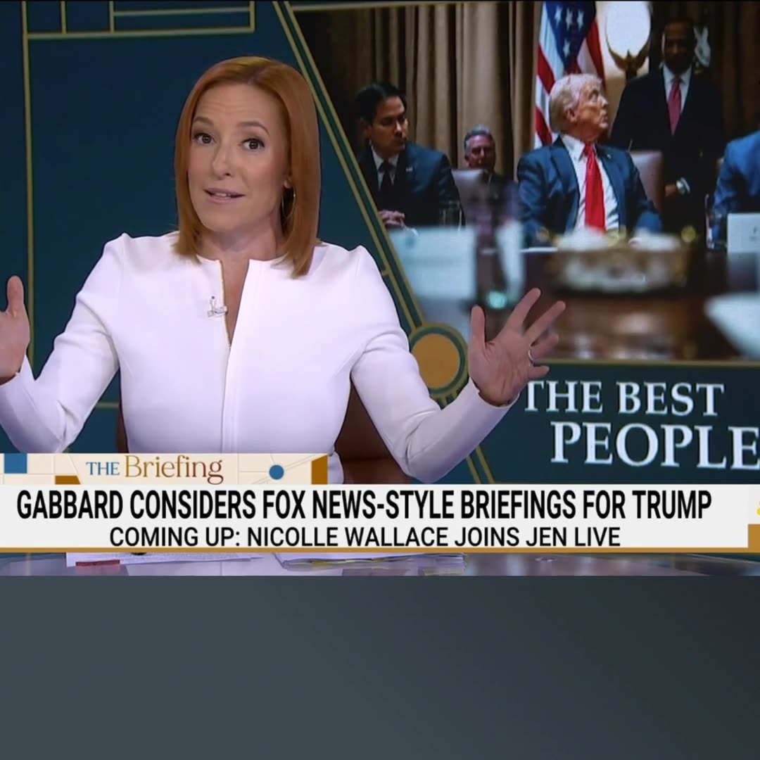 Psaki: Tulsi Gabbard Is Bad At Her Job, Noem Would Be Better Off Dressing Up Like Sherlock Holmes