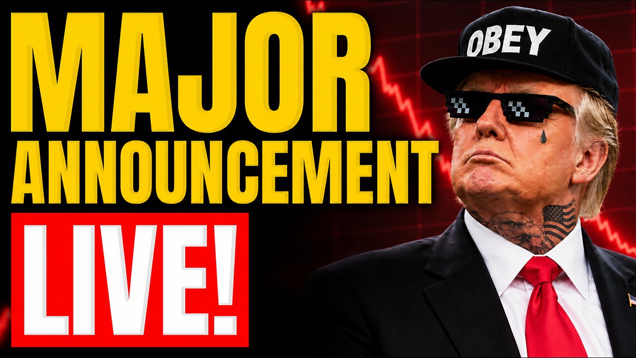 LIVE! Trump Addresses The Nation thumbnail