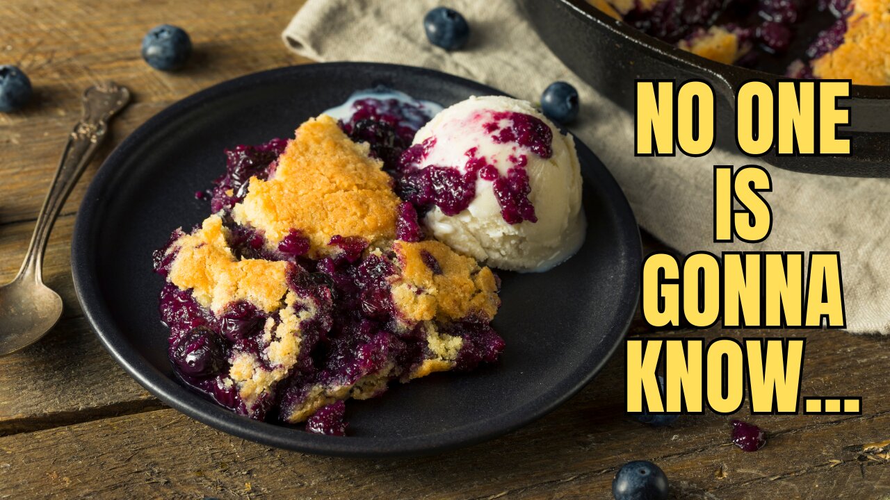 THE BEST Southern-Style Berry Cobbler (Psst...no one will know its 100% freshly milled wheat!)