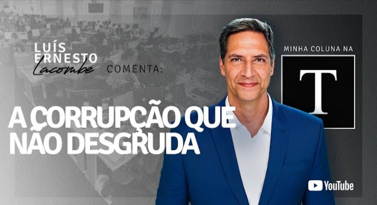 IN BRAZIL, CORRUPTION DOESNT LEAVE THE THIEF OR HIS GANG