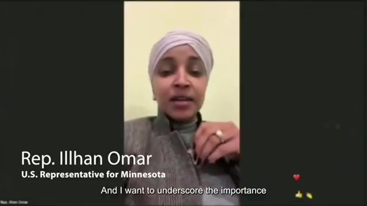 Rep. Ilhan Omar Threatens Trump Admin Collaborators