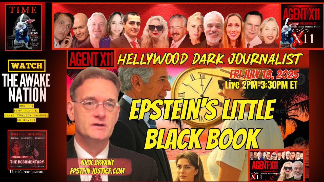 AGENT X11: EP 255: NICK BRYANT EPSTEIN JUSTICE