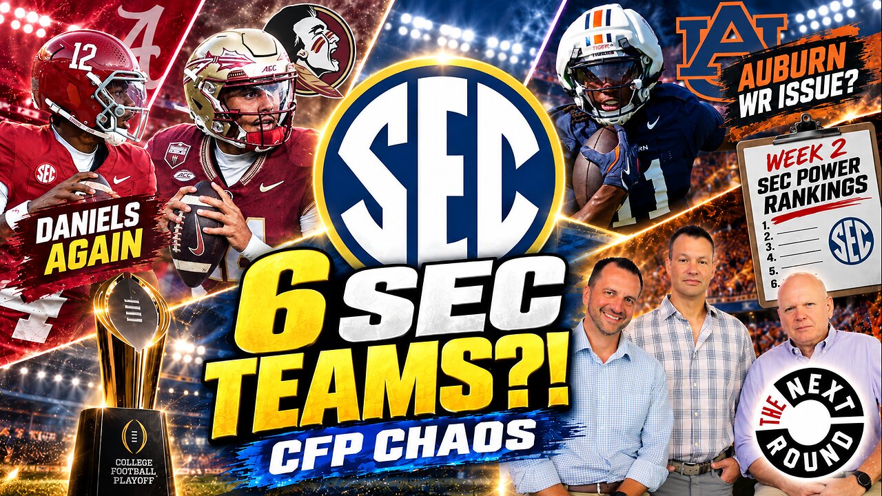 6 SEC Teams in the College Football Playoff?! Alabama, Auburn + SEC ...