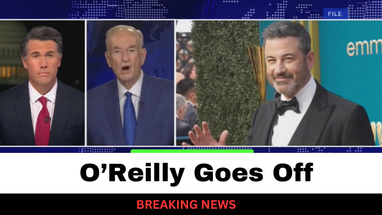 Bill OReilly Just Went Off Over Jimmy Kimmel