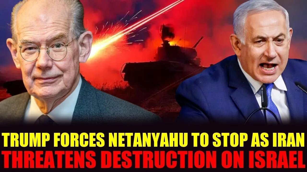 John Mearsheimer: Trump Pressures Netanyahu as Iran Raises Threats Against Israel