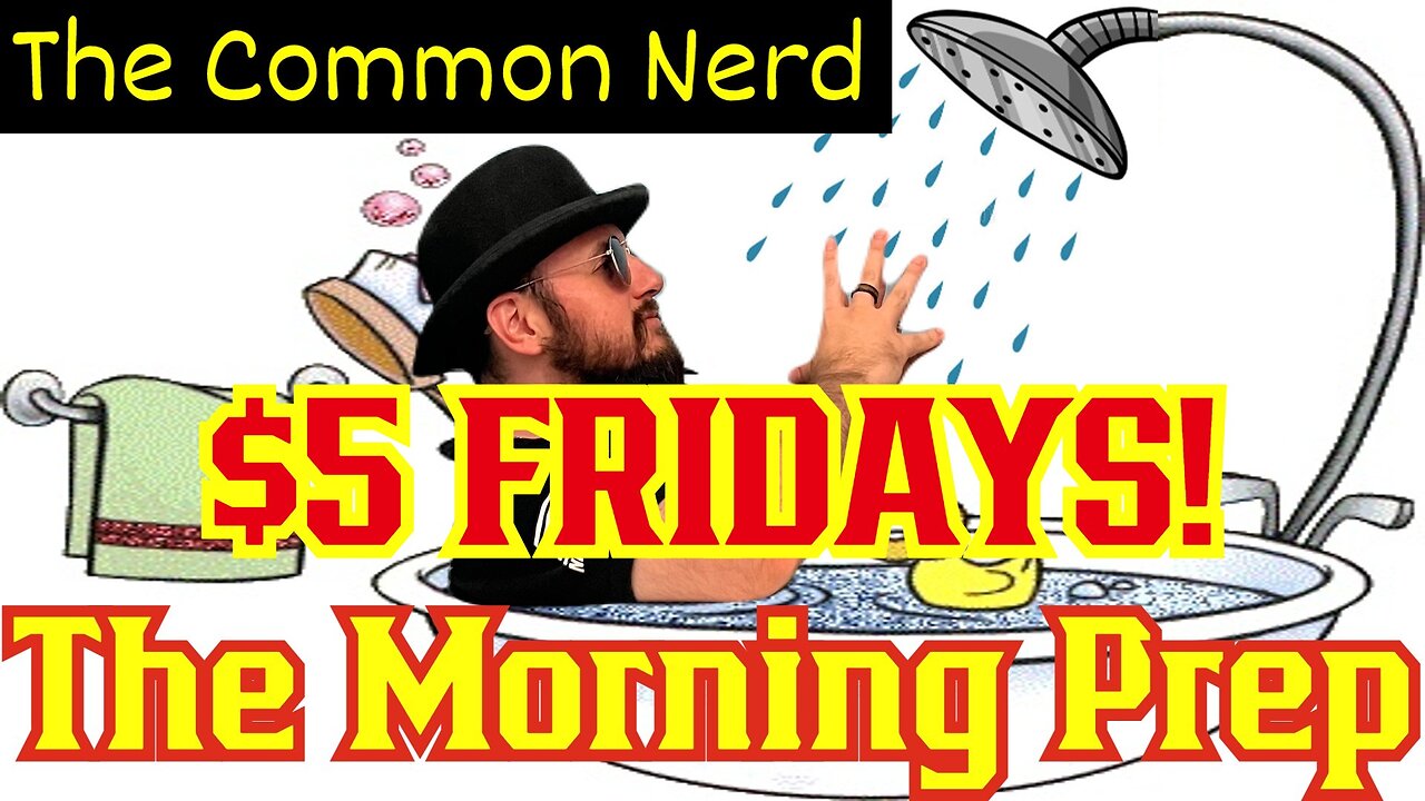 Happy Halloween! Five Dollar Fridays! Pop Culture News W/ The Common Nerd!