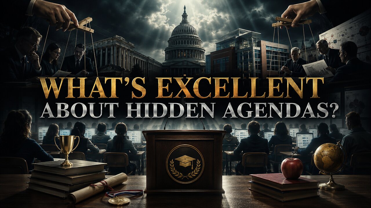 What’s Excellent About Hidden Agendas?
