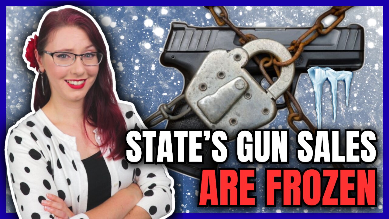 States Gun Sales Are Frozen