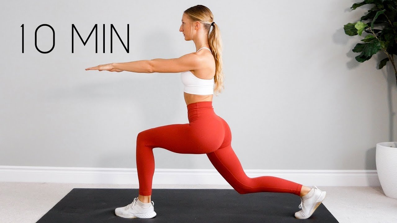 π₯ 10 Min Leg, Butt & Thigh Workout at Home | No Equipment Needed! ποΈββοΈ