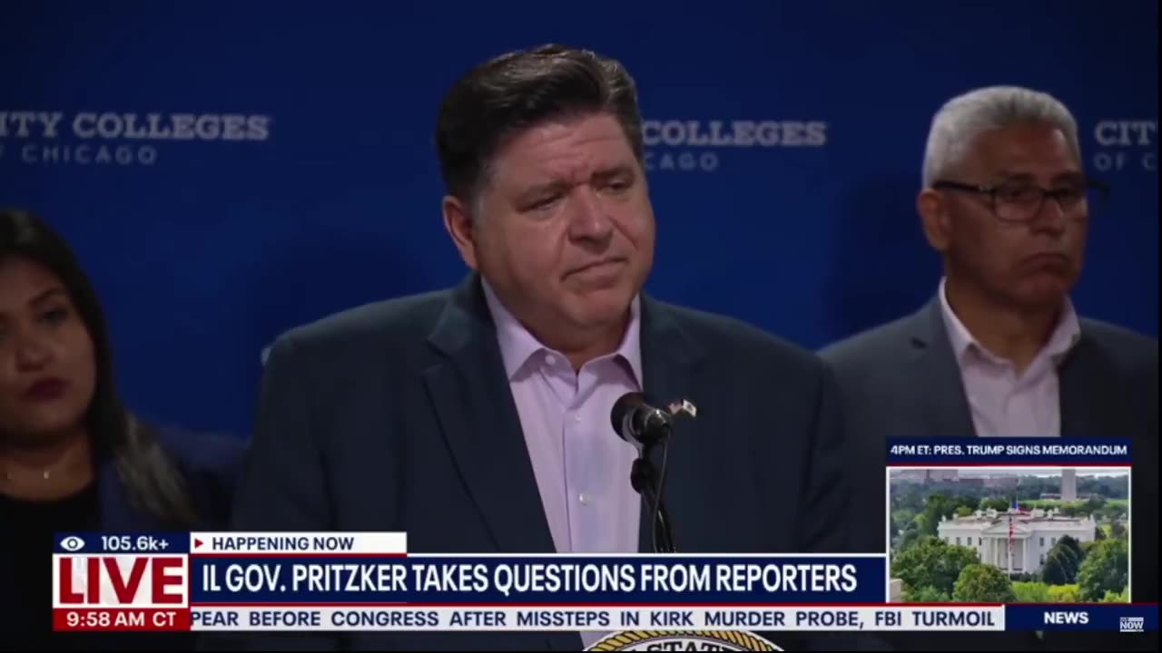 Illinois Governor JB Pritzker claims that he has NEVER called Republicans Nazis