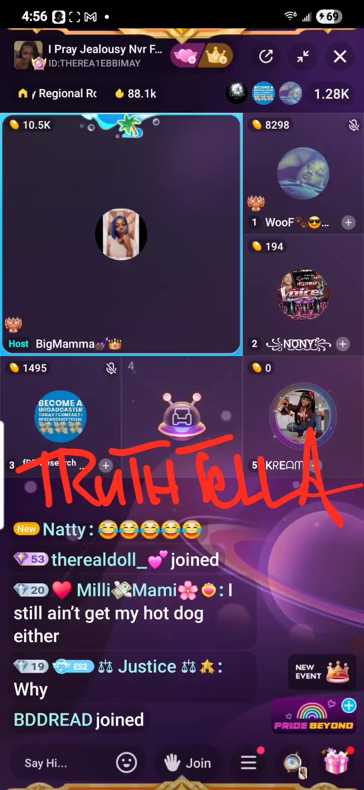 TIARA VS. NONY ON ROACHBAE EBBIMAY PANEL PT. 2 HER IDENTITY IS REVEALED AS SHE ENDS UP DOXXED WHEN HER FULL NAME IS REPEATED SEVERAL TIMES ON THE PANEL & IN THE CHAT