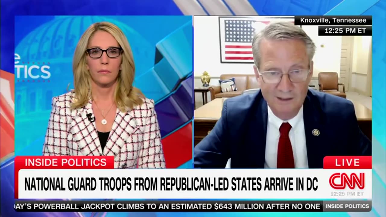 Tim Burchett Schools Dana Bash On Trumps DC National Guard Deployment