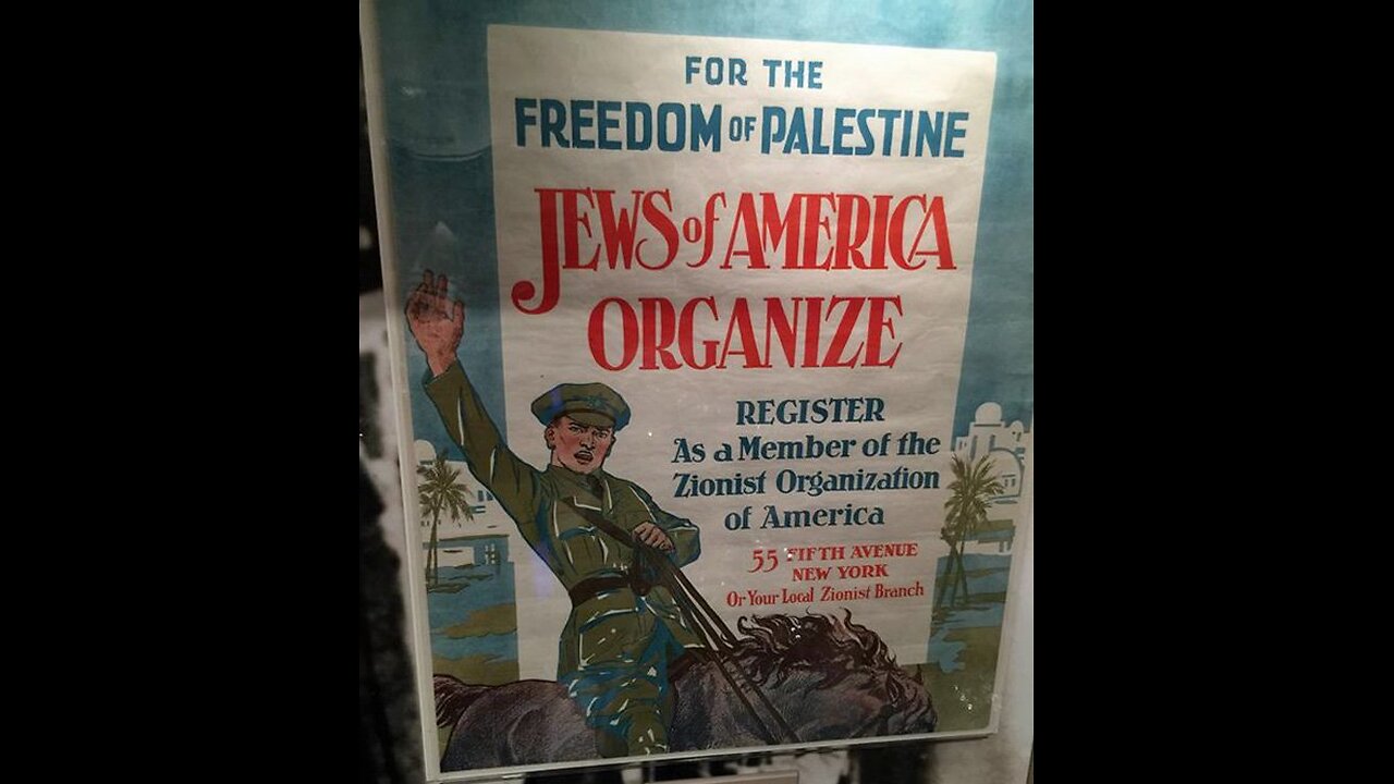 FREE PALESTINE was a JEWISH Slogan the Arabs Stole From the Jews