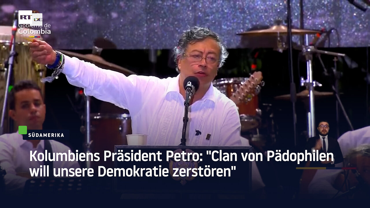 Kolumbiens Präsident Petro: Clan von Pädophilen will unsere Demokratie zerstören