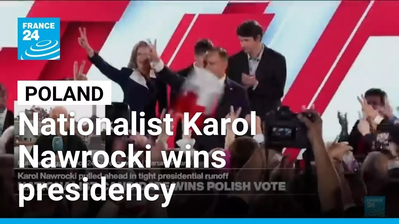 Nationalist Karol Nawrocki wins Polish presidency official tally says