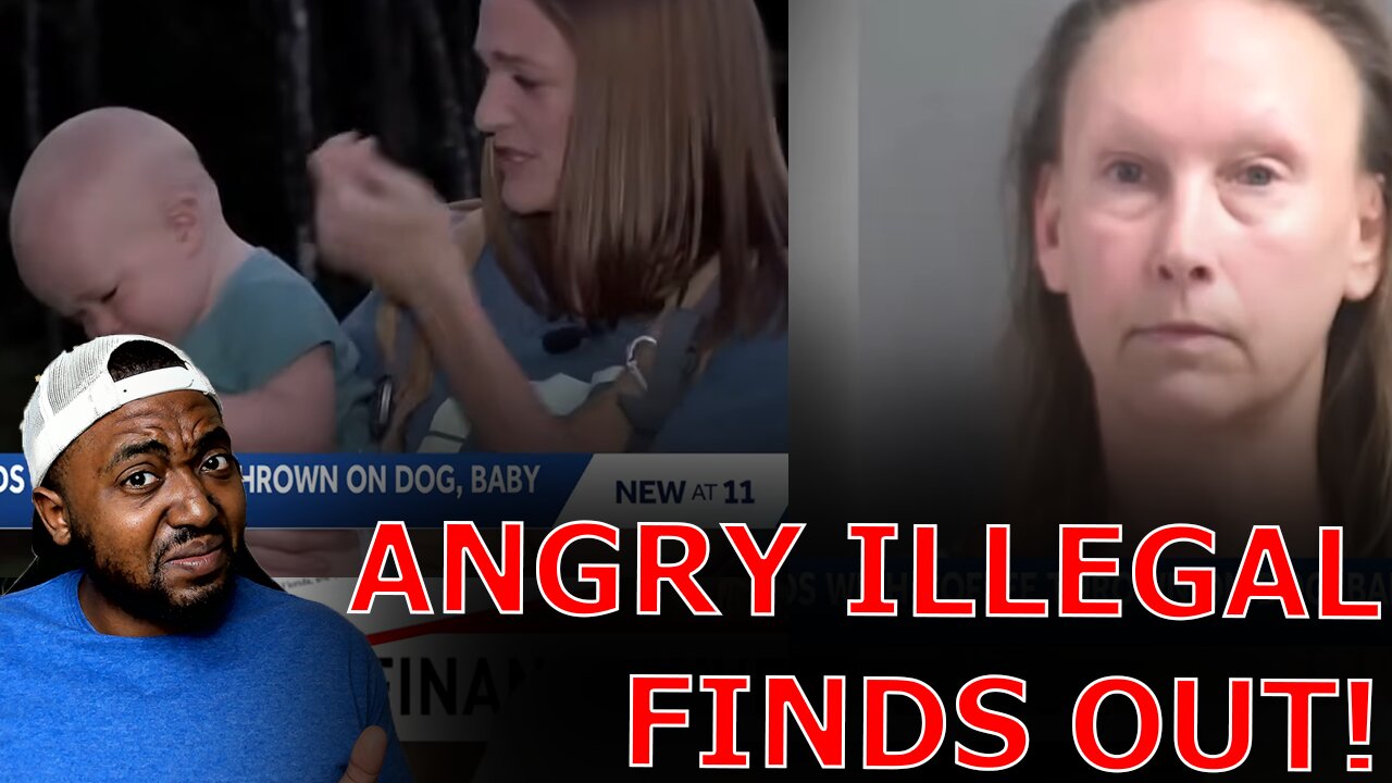 Illegal Immigrant FACES Deportation After Being CHARGED For THROWING COFFEE On Womans Baby And Dog!