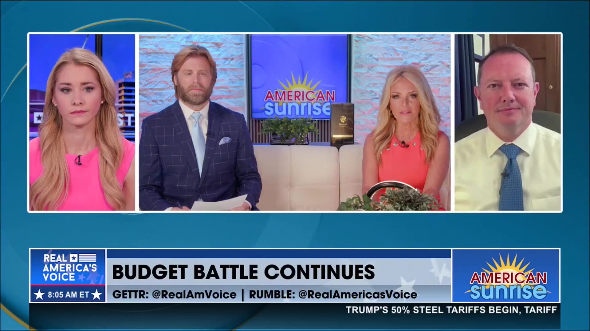 BUDGET BATTLE CONTINUES