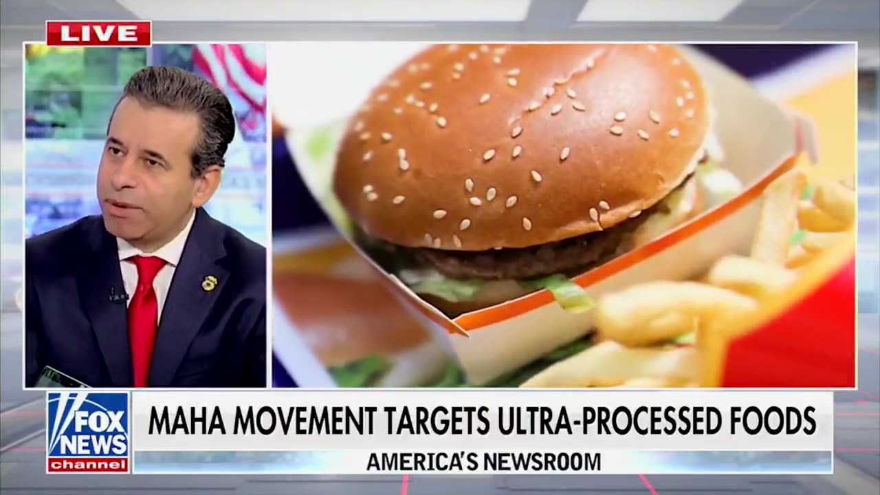 Dr Makary The food pyramid left out ultra-processed foods thats now 70% of childrens diet