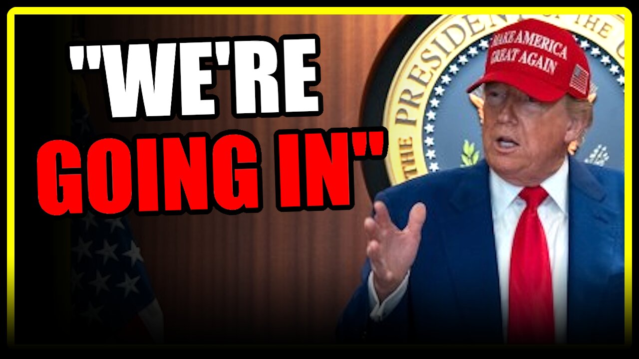 Trump is DONE WAITING.