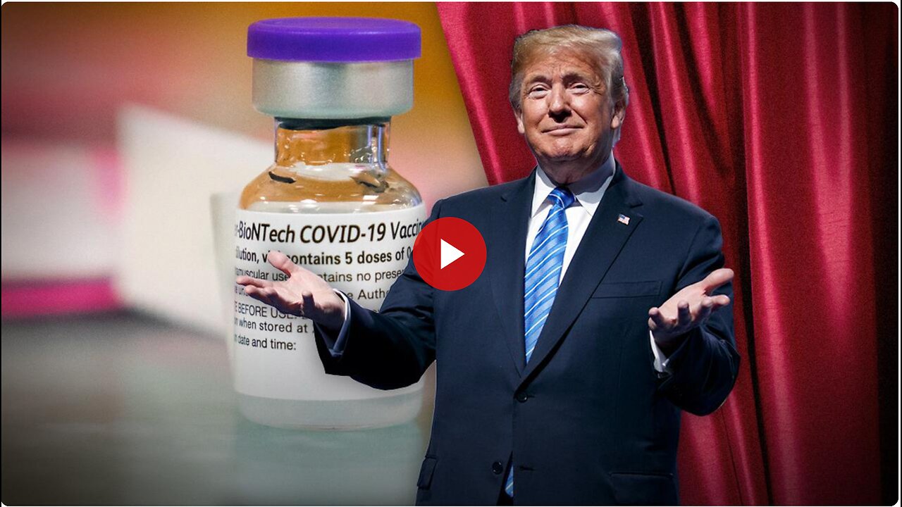 This is what Trump says about the Covid vaccines - Any questions?