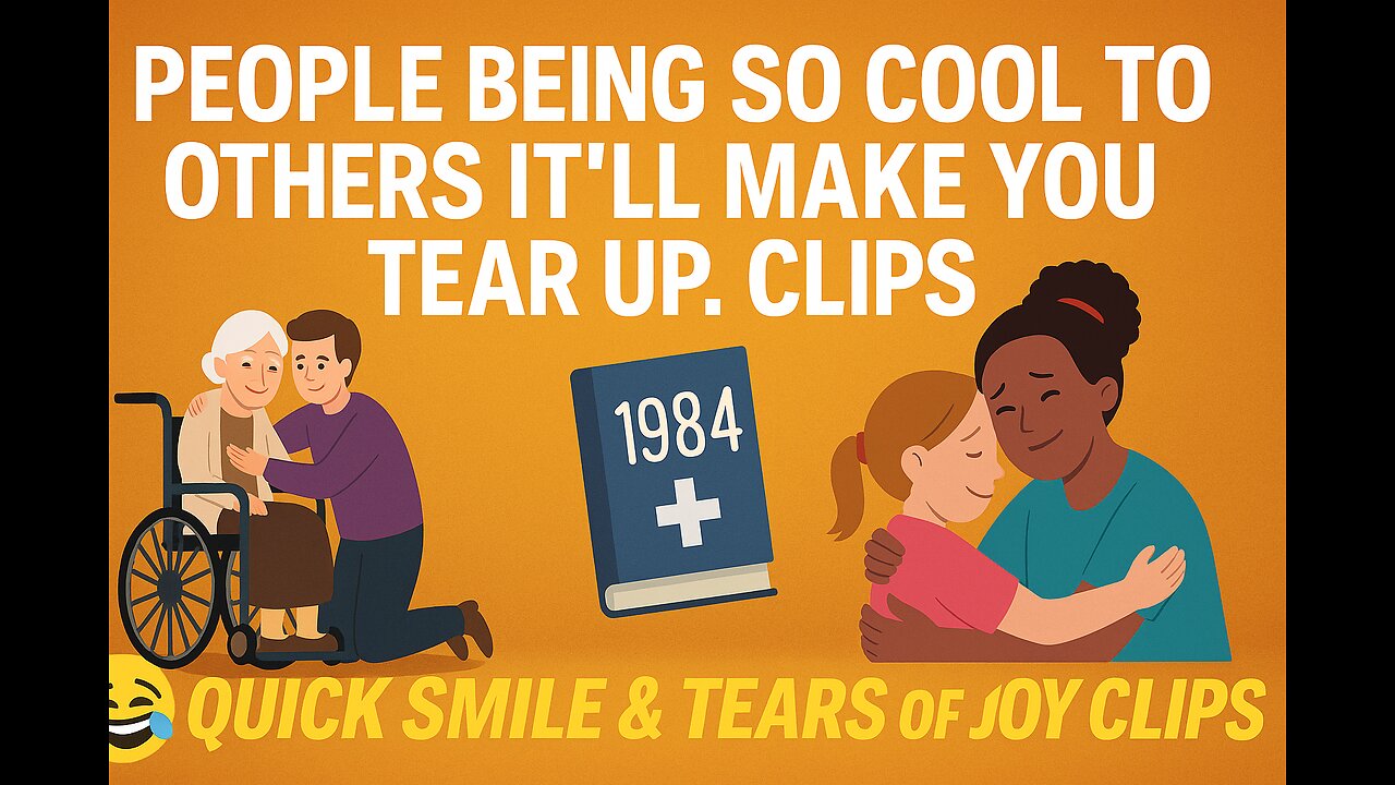 People being so cool to others itll make you tear up - clips 🥹