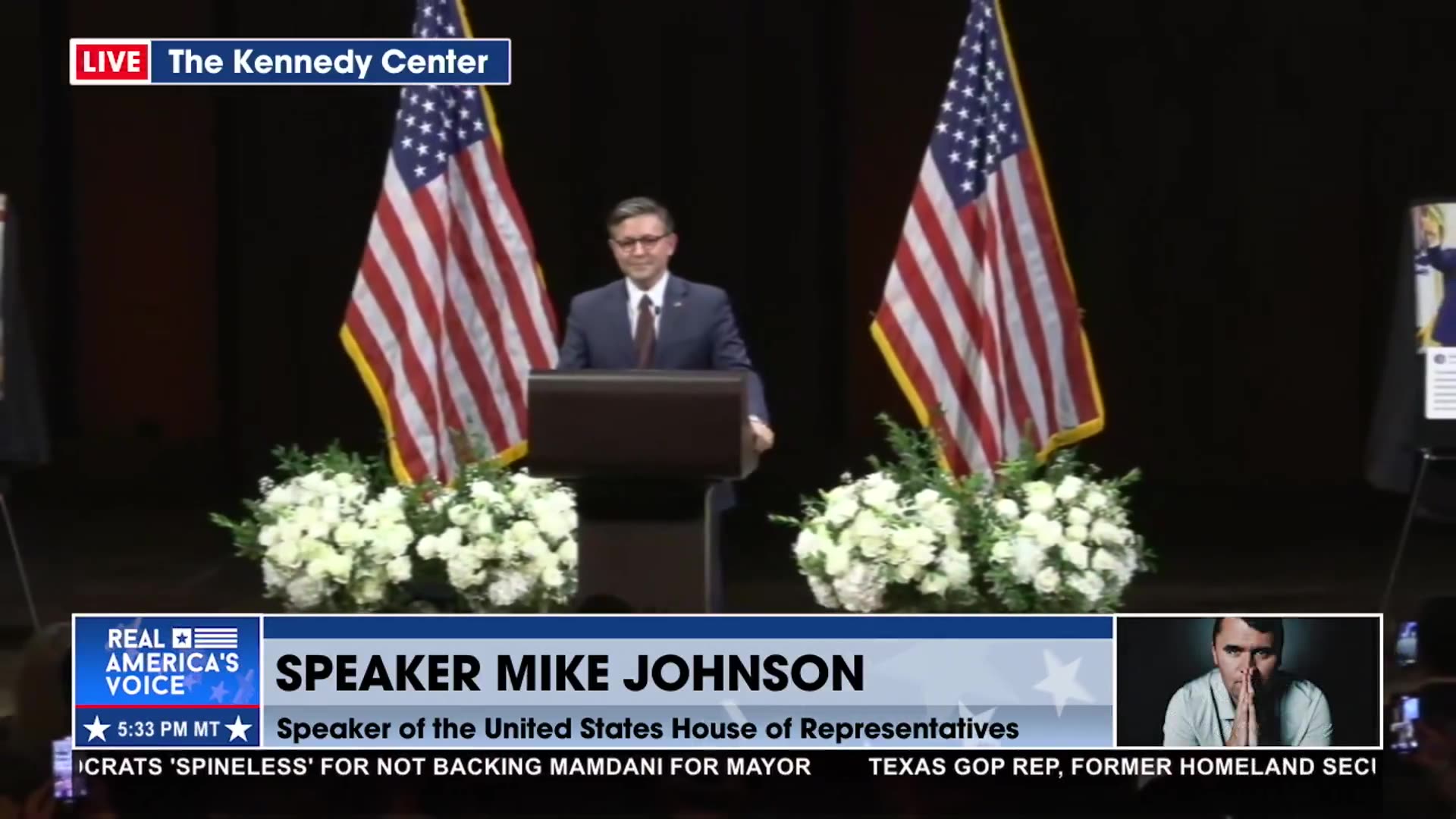 CHARLIE KIRK VIGIL CROWD CHANTS “USA USA USA”