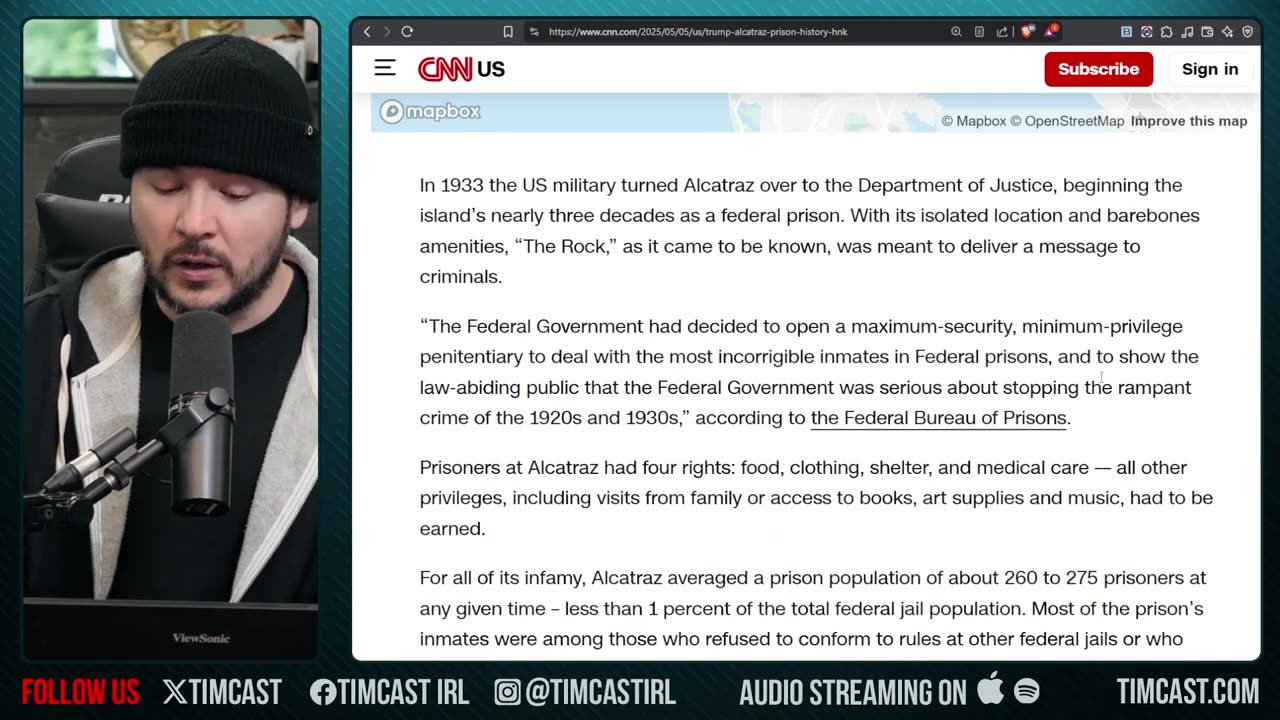 Trump To REOPEN Alcatraz Island, Plans To House Criminal Aliens & Terrorists