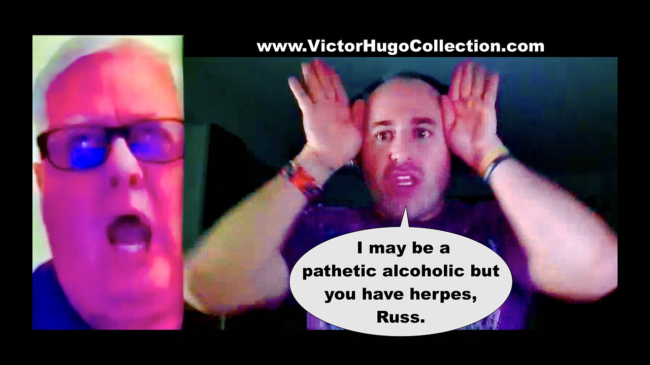 Herpes Russ Winter Claims Drunk Jim Fetzer Ally Charles Carter Dictates Broadcast Of VictorHugo Show