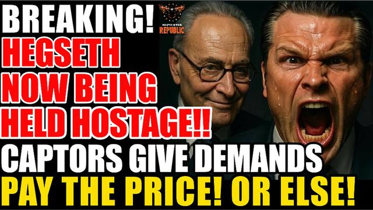 BREAKING! Pete Hegseth Now Being Held Hostage! Captors Give Demands, Pay The Price or Else!