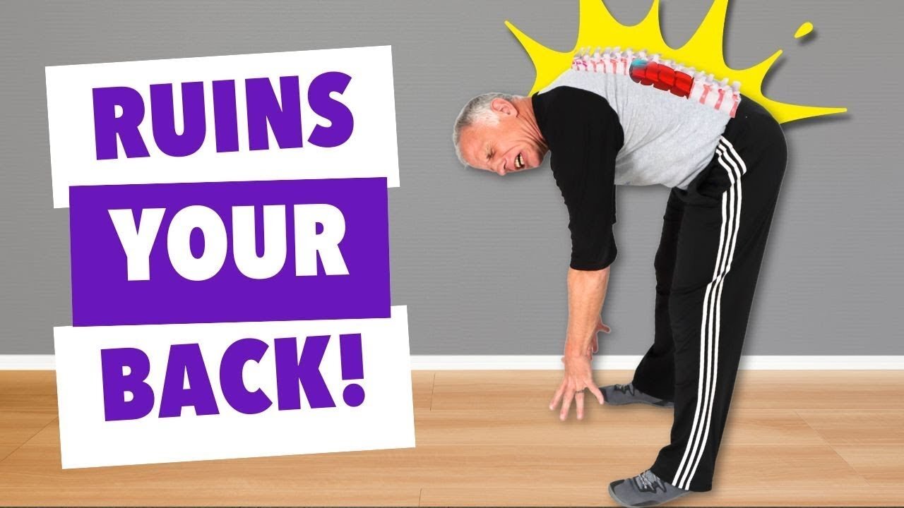 Worst Stretch EVER. Stop This Today! Can Cause Back Pain & Sciatica
