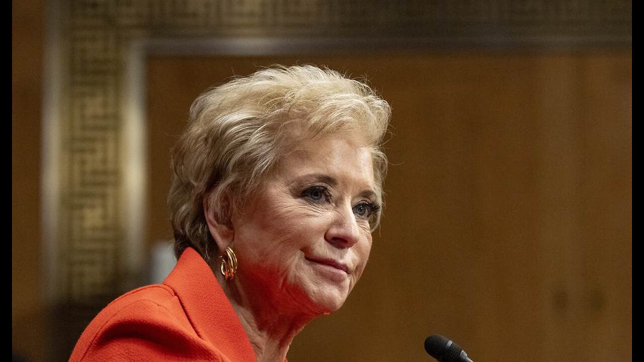 Watch. Ed. Sec. Linda McMahon Shows How Its Done After Speech Gets Interrupted by Clowns
